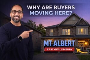 Raj Bajwa real estate broker presenting a modern 4 bedroom detached home at 66 Robb Thompson Rd in Mt Albert, East Gwillimbury Ontario